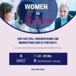 Ankündigung Women in Business Konferenz