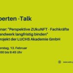 Ankündigung Webinar mit Expertentalk