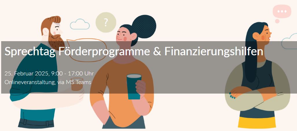 Webinar 25.02. Förderprogramme für Unternehmen und Gündung