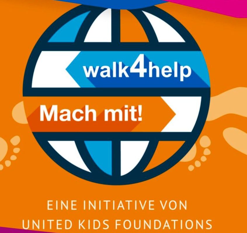 Ankündigung walk for help am 5. Juli in Braunschweig