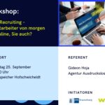 Ankündigung Workshop am 25.09. über Social Media Recruiting