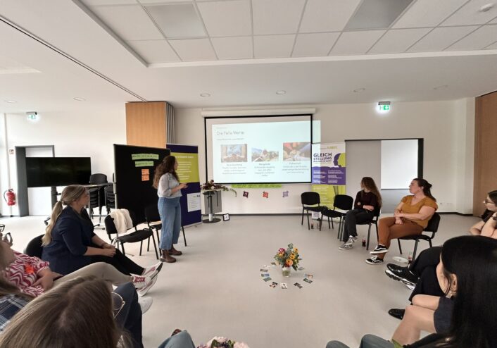 Teilnehmerinnen des fella Mentoren Programms