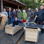 Das wito Team im Einsatz bei Brückenbauen unserem Social Day an der Grundschule.