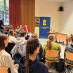 Besuch der indischen Konsulin in der Schule