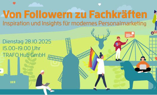 Ankündigung: Recruiting am 28.10. im Trafo Hub