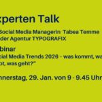 Einladung zum Experten-Talk 2026