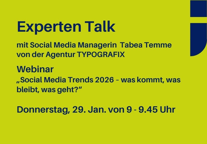 Einladung zum Experten-Talk 2026