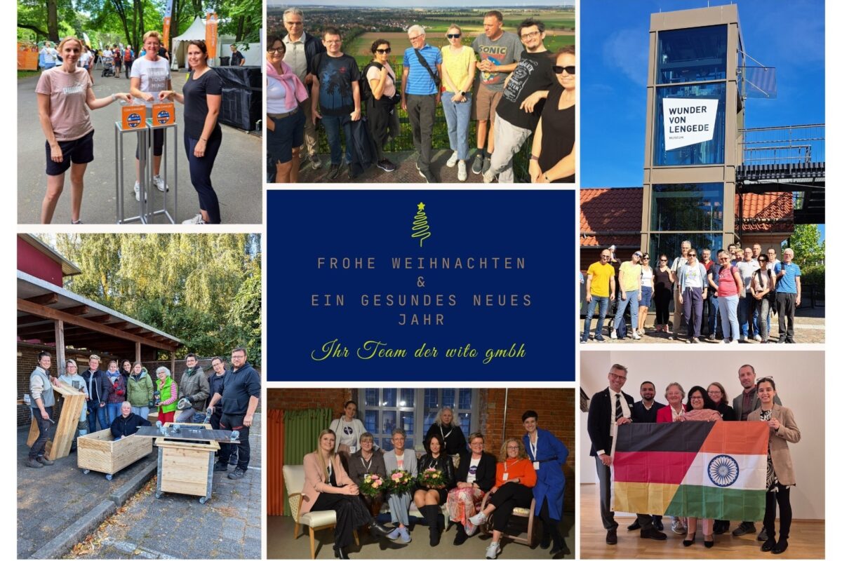 Weihnachtswünsche der wito gmbh
