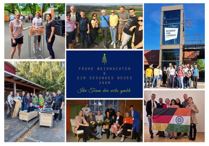Weihnachtswünsche der wito gmbh