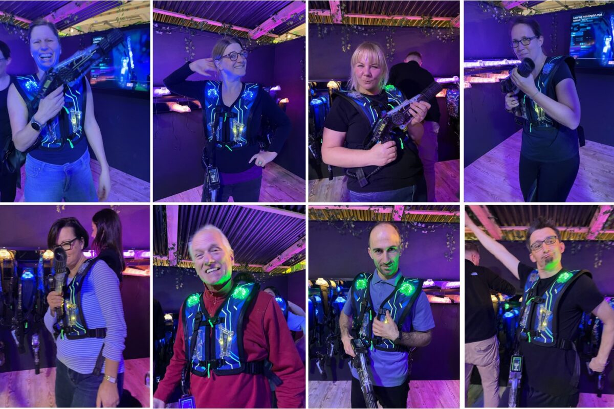 wito Weihnachtsfeier im Funcenter Peine mit Lasertag