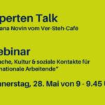 Ankündigung Webinar mit Jana Novin am 28. Mai
