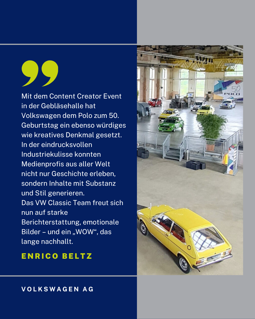 Feedback Volkswagen AG Kundenstimme von der Volkswagen AG
