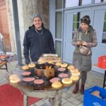 Mittagspause mit Grill-BBQ