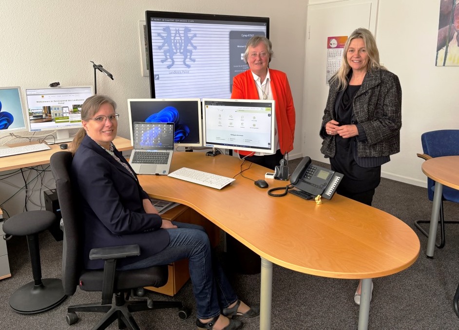 Gesundheitsamt es Landkreis Peine: Marion Teichert, Melitta Arz und Andrea Friedrich