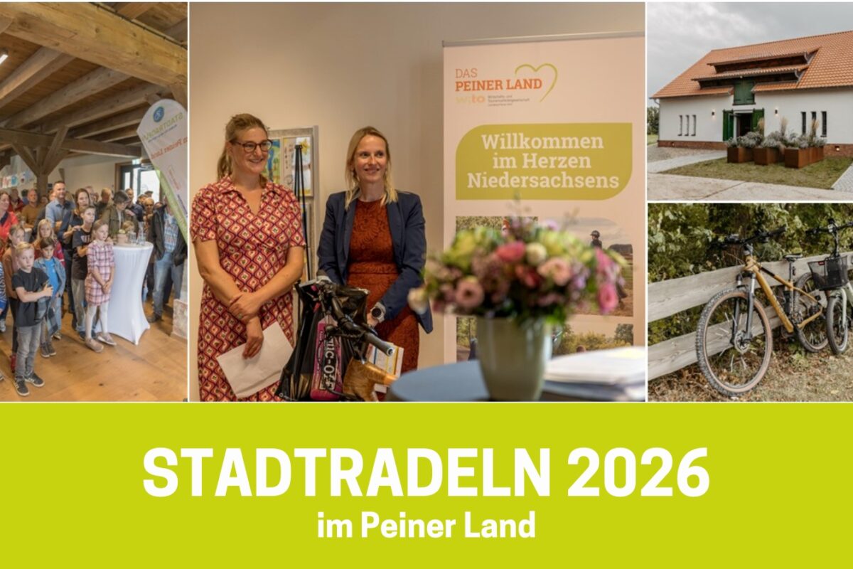Einladung zur Preisverleihung des diesjährigen Stadtradeln im Landkreis Peine 2026 am 29. August am Eixer See in Peine