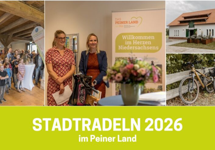 Einladung zur Preisverleihung des diesjährigen Stadtradeln im Landkreis Peine 2026 am 29. August am Eixer See in Peine