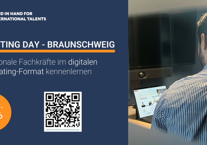 Recruiting Day: Internationale Fachkräfte im digitalen Speed-Dating kennenlernen